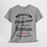 Tee shirt Femme c'est compliqué d'être une princesse et une bricoleuse à la fois mais ça va je gère idée humour amusant drôle
