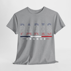 Tee shirt Unisex Paris France  designs drapeau JO 2024