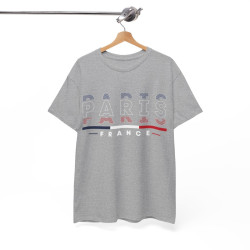 Tee shirt Unisex Paris France  designs drapeau JO 2024