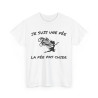 Tee Shirt Femme Je suis la fée la fée pas chier idée cadeau humour drôle