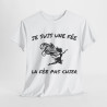 Tee Shirt Femme Je suis la fée la fée pas chier idée cadeau humour drôle
