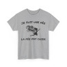 Tee Shirt Femme Je suis la fée la fée pas chier idée cadeau humour drôle