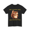 Tee shirt Unisexe Me casse pas les noisettes écureil idée cadeau humour drôle amusant