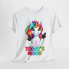 Tee shirt Femme Licorne Today's mood idée cadeau humour drôle amusant