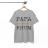 Tee shirt Unisex Papa au Rhum idée cadeau humour drôle amusant homme femme