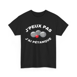 Tee shirt Unisex J'peux pas...