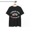 Tee shirt Unisex J'peux pas j'ai pétanque idée cadeau humour drôle amusant
