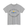 Tee shirt Unisex Tant qu'il y'a du ricard il y'a de l'espoir idée cadeau humour drôle