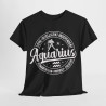 Tee shirt Unisex Signe du zodiaque Aquarius Verseau