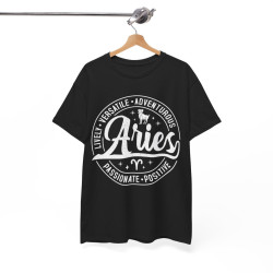 Tee shirt Unisex Signe du Zodiaque Aries bélier pour homme ou femme