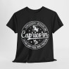 Tee shirt Unisex Signe du Zodiaque Capricorn pour homme ou femme