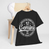 Tee shirt unisex Signe du Zodiaque gémeaux pour homme ou femme