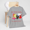 Tee Shirt Unisex Calimero ZE Veux zuste Un Petit bizou ! Homme ou Femme