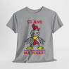 Tee shirt Unisex 55 ans bon anniversaire ma poule ! idée cadeau anniversaire humour drôle