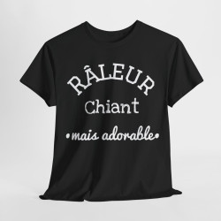 Tee shirt Unisex Râleur chiant mais adorable idée cadeau humour drôle pour homme