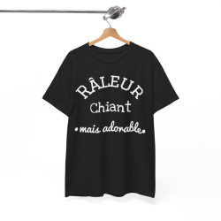Tee shirt Unisex Râleur chiant mais adorable idée cadeau humour drôle pour homme