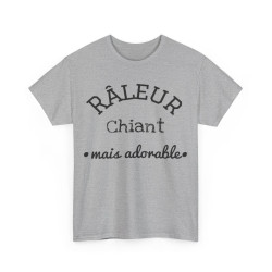 Tee shirt Râleur chiant mais adorable idée cadeau humour drôle pour homme