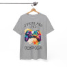 Tee shirt Unisex J'peux pas j'ai console idée cadeau humour drôle gaming