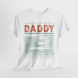 Tee shirt Daddy idée cadeau humour drôle pour homme