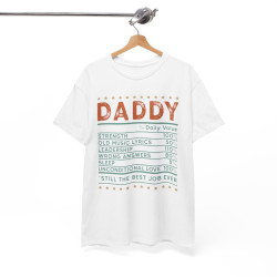Tee shirt Daddy idée cadeau humour drôle pour homme