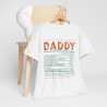 Tee shirt Daddy idée cadeau humour drôle pour homme