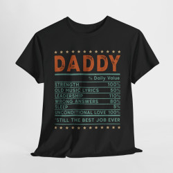 Tee shirt Daddy idée cadeau humour drôle pour homme