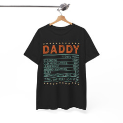 Tee shirt Daddy idée cadeau humour drôle pour homme
