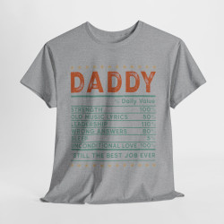 Tee shirt Daddy idée cadeau humour drôle pour homme
