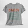 Tee shirt Daddy idée cadeau humour drôle pour homme