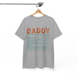 Tee shirt Daddy idée cadeau humour drôle pour homme