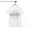 Tee shirt Daddy the myth the man the legend idée cadeau humour drôle pour homme