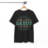 Tee shirt Daddy the myth the man the legend idée cadeau humour drôle pour homme