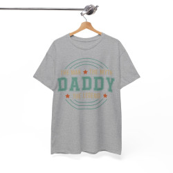 Tee shirt Daddy the myth the man the legend idée cadeau humour drôle pour homme