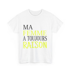 Tee shirt Homme Ma Femme a...
