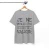 Tee shirt Unisex Je ne vieillis pas je prend de la valeur Idée cadeau humour drôle amusant rigolo