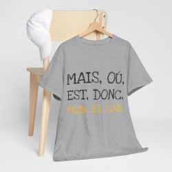 Tee shirt Unisex Mais ou est donc mon ricar Idée cadeau humour drôle amusant