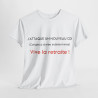 Tee shirt Unisex J'attaque un nouveau cdi, vive la retraite idée cadeau humour drôle amusant