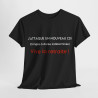 Tee shirt Unisex J'attaque un nouveau cdi, vive la retraite idée cadeau humour drôle amusant retraité homme femme