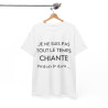 Tee shirt Femme Je ne suis pas tout le temps chiant parfois je dors.. Idée cadeau humour drôle amusant