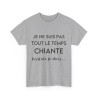 Tee shirt Femme Je ne suis pas tout le temps chiant parfois je dors.. Idée cadeau humour drôle amusant