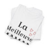 Tee shirt Femme La meilleure Maman du monde idée cadeau fête des mères amour