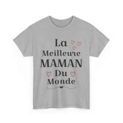 Tee shirt Femme La meilleure Maman du monde idée cadeau fête des mères amour