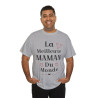 Tee shirt Femme La meilleure Maman du monde idée cadeau fête des mères amour