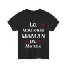 Tee shirt Femme La meilleure Maman du monde idée cadeau fête des mères amour