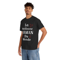 Tee shirt Femme La meilleure Maman du monde idée cadeau fête des mères amour