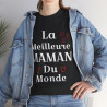 Tee shirt Femme La meilleure Maman du monde idée cadeau fête des mères amour