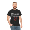 Tee shirt Femme Maman d'amour idée cadeau fêtes des mères anniversaire