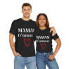Tee shirt Femme Maman d'amour idée cadeau fêtes des mères anniversaire