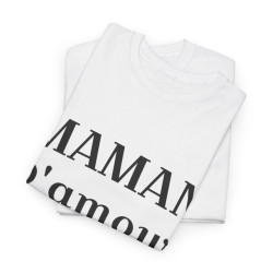 Tee shirt Femme Maman d'amour idée cadeau fêtes des mères anniversaire
