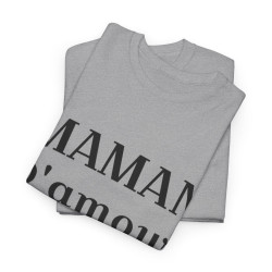 Tee shirt Femme Maman d'amour idée cadeau fêtes des mères anniversaire